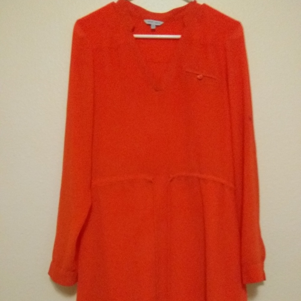 Orange Blouse